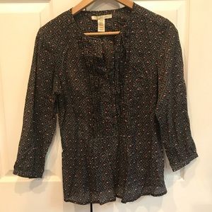 Levi’s 3/4 Sleeve Blouse